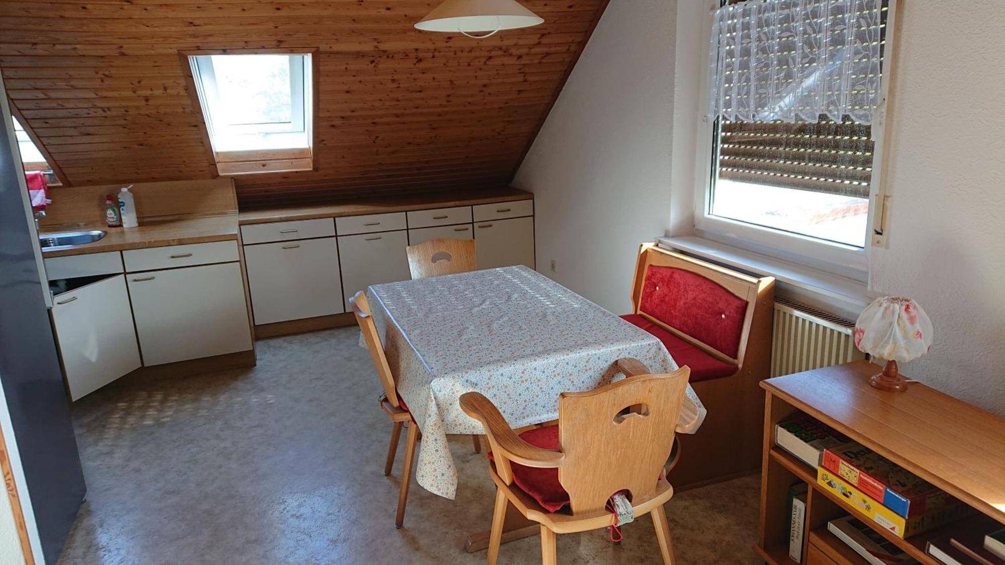 Ferienwohnung In Laendliche Gegend Die Zum Verweilen Einlaedt Wachenroth Bagian luar foto